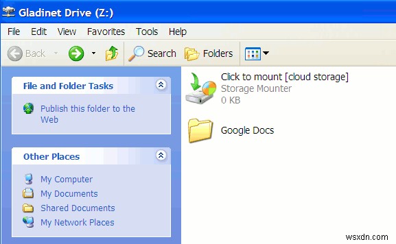 Backup and Sync your Google Docs with Gladinet
