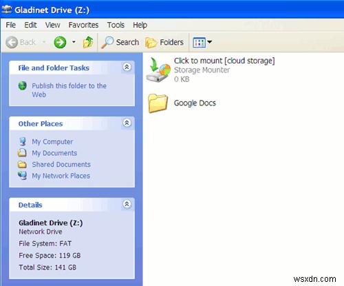 Backup and Sync your Google Docs with Gladinet