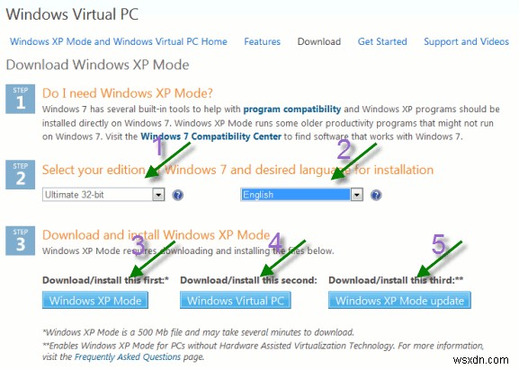 Step by Step Guide To Install Windows XP Mode In Windows 7