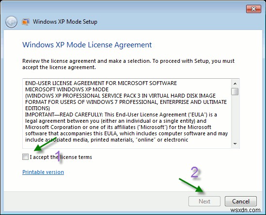 Step by Step Guide To Install Windows XP Mode In Windows 7