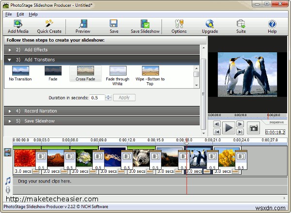 Free Slideshow Maker Software To Organize Photos In Slideshows