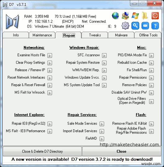 D7: The Only Tool You Need To Troubleshoot Your Computer