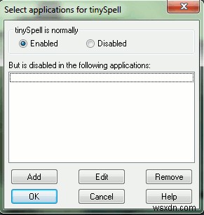 Adding Spell Check to Windows Applications Using TinySpell