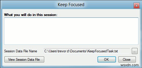 Keep Focused: An All-In-One Time Management App [Windows]