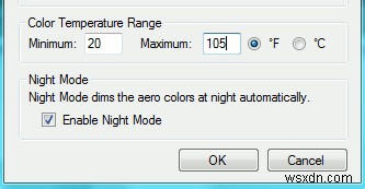 Get Notified Of Weather Change With AeroWeather For Windows 7