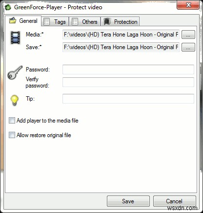 How To Create Password Protected Video Files [Windows]