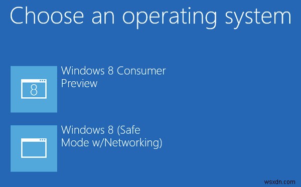 How to Add Safe Mode to The Windows 8 Boot Menu