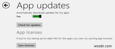 How to Force Sync App Licenses in Windows 8