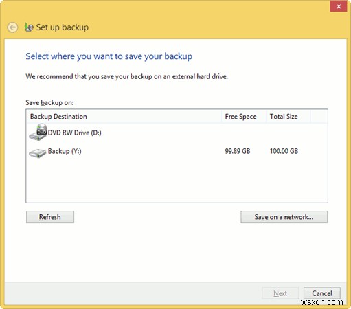 How to Set Up Windows Backup in Windows 8 to Save Your Files and Folders