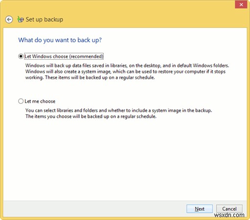 How to Set Up Windows Backup in Windows 8 to Save Your Files and Folders