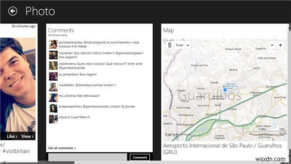 Use Instametrogram to View, Comment And Get Geo-tagged Instagram Photos in Windows 8
