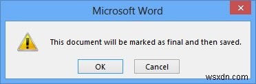 3 Ways to Protect Your Document in Microsoft Word 2013