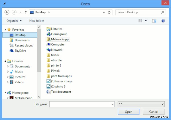 How to Pin to the Windows 8 Start Screen