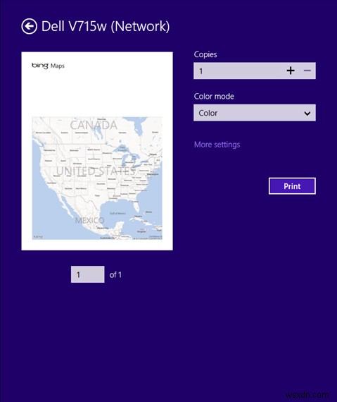 How to Print From Apps in Windows 8