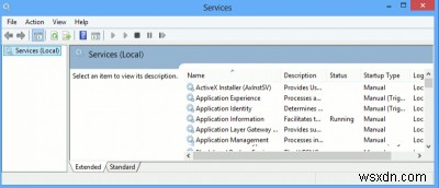 How To Manage The Windows Services In Windows 8