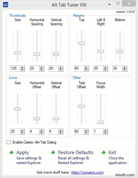 How to Tweak the Alt+Tab App Switcher in Windows 8
