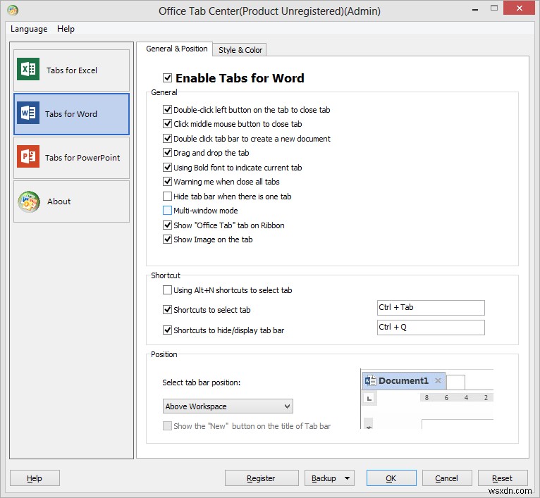 How to Add Tabs to Microsoft Office