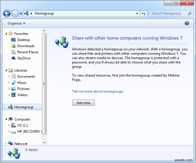 How to Create a Homegroup in Windows 8