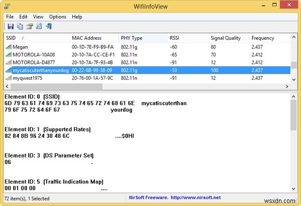Get Detailed Information About Wifi Networks Around You