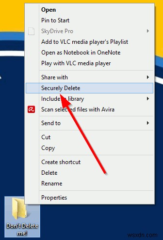 Securely Delete Files in Windows with DeleteOnClick