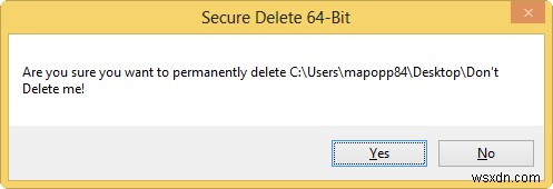 Securely Delete Files in Windows with DeleteOnClick