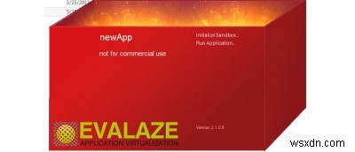 Using Evalaze to Virtualize Windows Applications