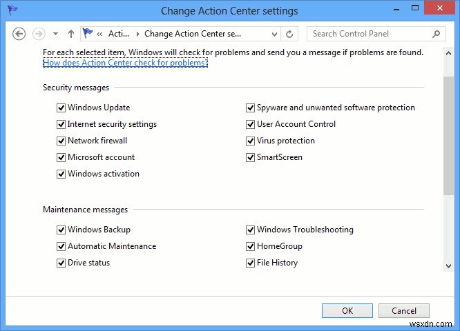Making Effective Use of Windows Action Center