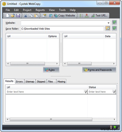 Save Websites for Offline Viewing with WebCopy