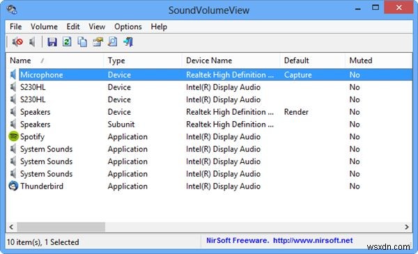 Gain Complete Control Over Windows Sound Profiles With SoundVolumeView
