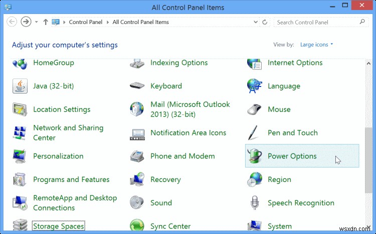Disable Auto-Brightness Adjustment in Windows 8.1