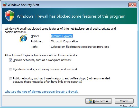 Understanding Your Firewall Setting