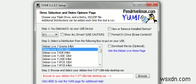 Create a MultiBoot Linux USB Drive With YUMI