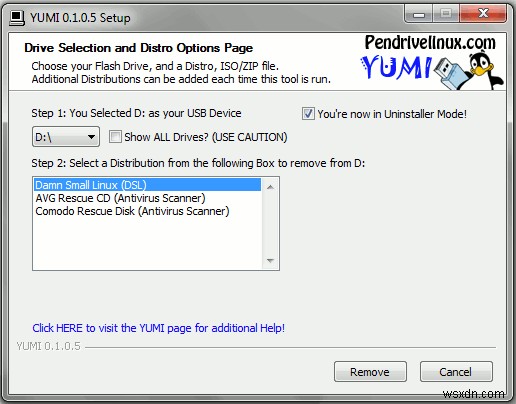 Create a MultiBoot Linux USB Drive With YUMI