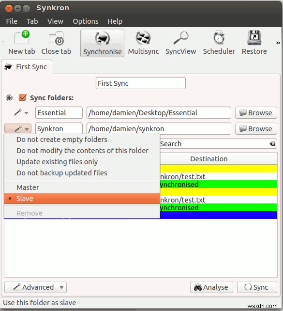 How to Easily Sync Folders in Your Computer With Synkron
