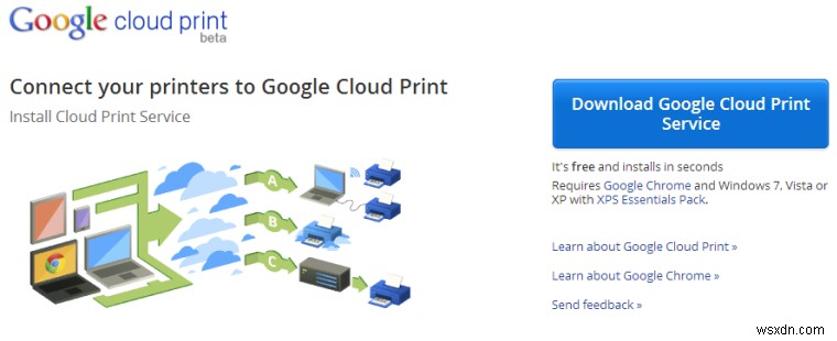 Print Files Remotely in Windows with Google Cloud Print