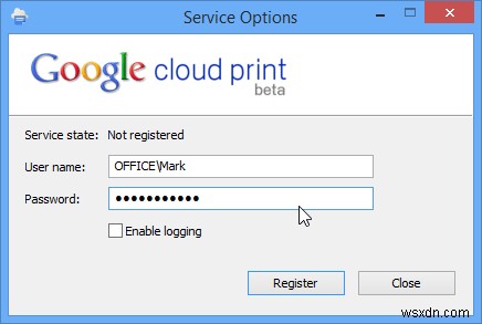 Print Files Remotely in Windows with Google Cloud Print