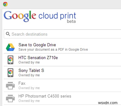 Print Files Remotely in Windows with Google Cloud Print