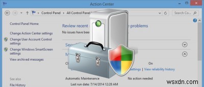 Manually Start and Stop Automatic Maintenance in Windows 8