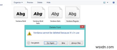 How to Delete Fonts using the Windows Registry