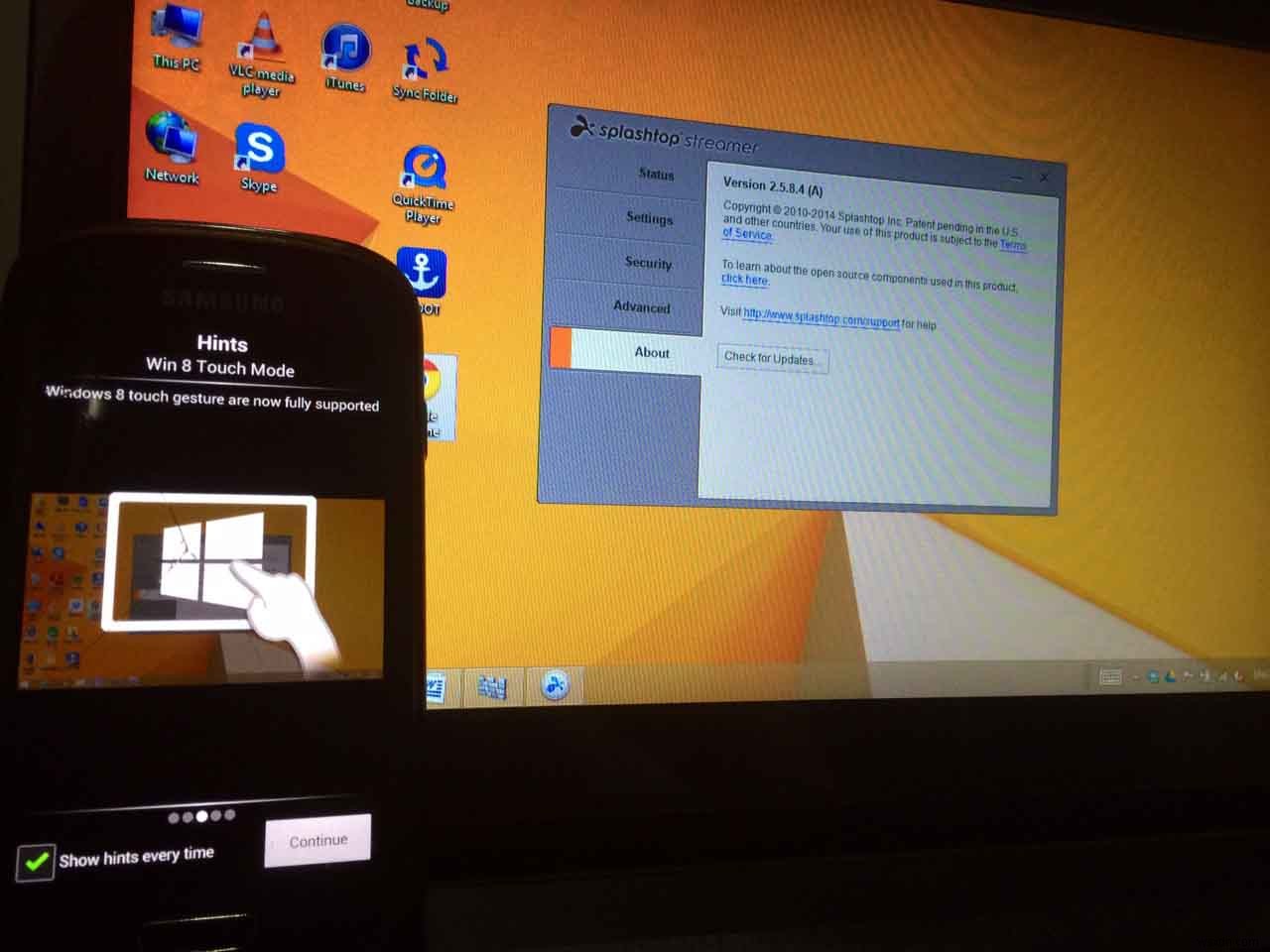 Remotely Access Windows 8 From Android Tablet