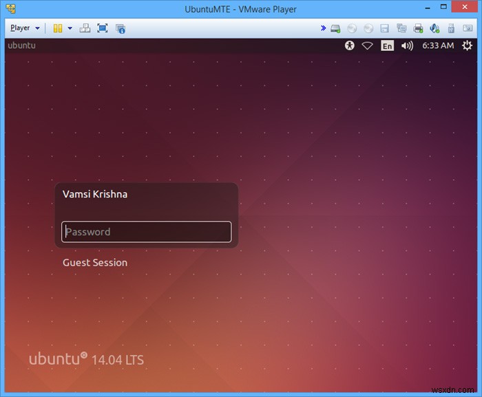 How to Install Ubuntu in VMware Player [Windows]