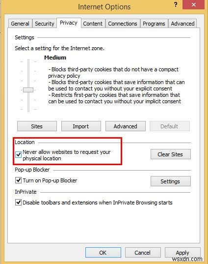 How to Stop Windows 8 Apps and IE Browser from Snooping Your Location