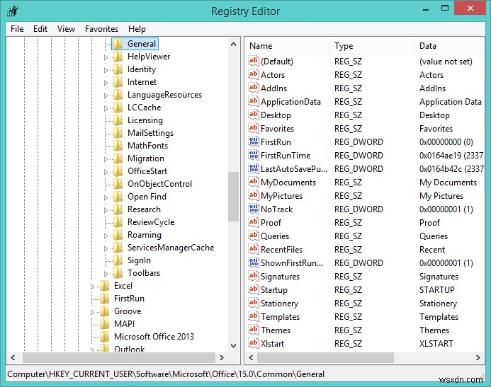Disable/Enable ‘Time Editing’ Counter in Office 2007, 2010, and 2013