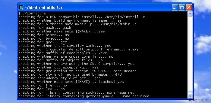 How to Compile Linux Programs Under Windows with Cygwin