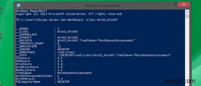 How to Find Windows Experience Index Scores in Windows 8.1