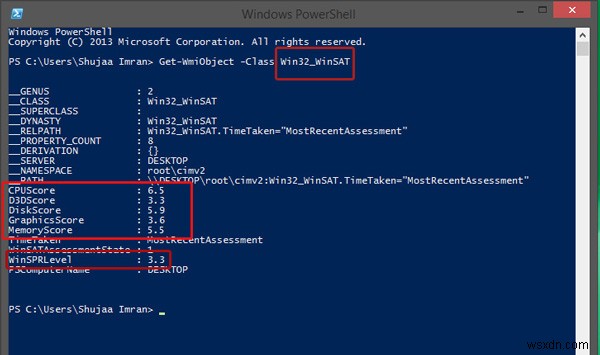 How to Find Windows Experience Index Scores in Windows 8.1