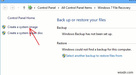 How To Create A System Image in Windows 8/8.1