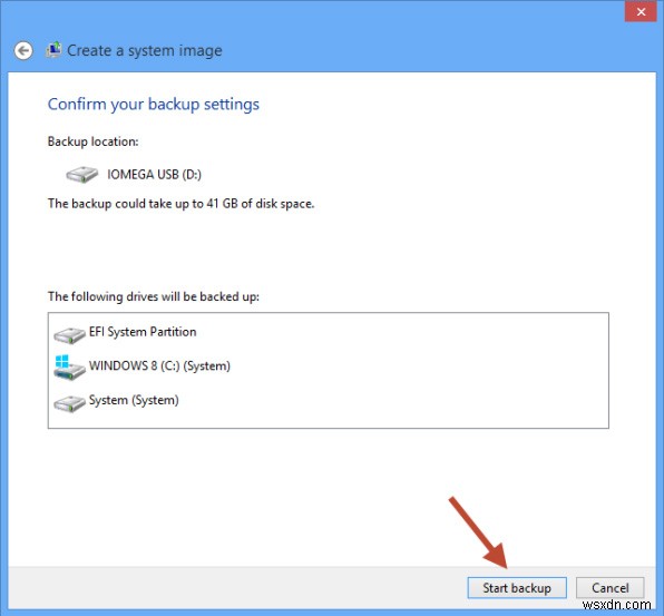How To Create A System Image in Windows 8/8.1