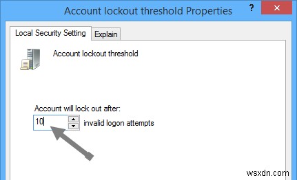 How to Auto Lockdown Your PC After a Certain Number of Invalid Logon Attempts