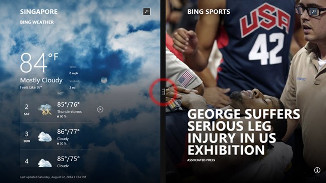 How to Run Desktop and Native Apps Simultaneously on Windows 8